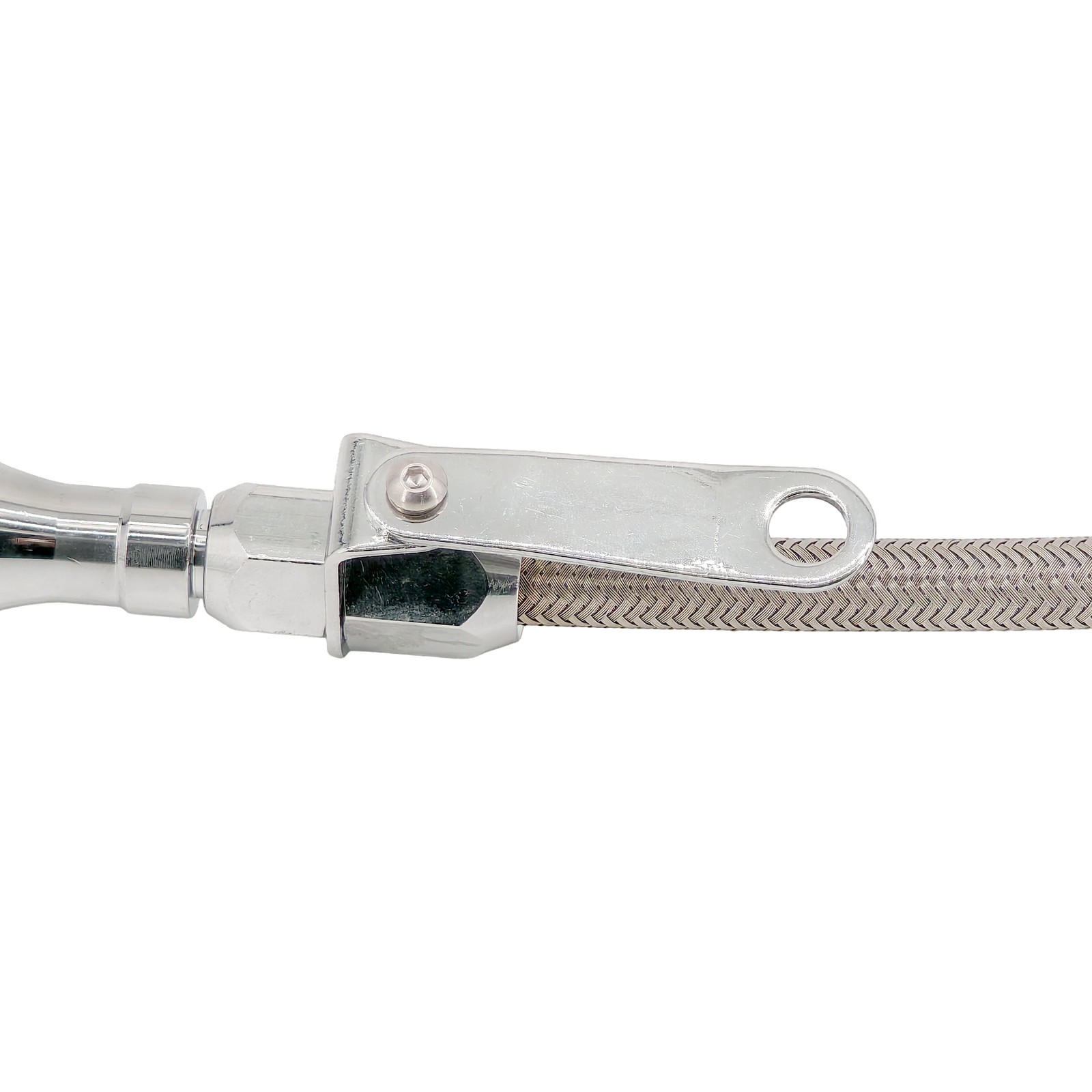 For LSX LS1 LS2 LS6 4.8 5.7 6.0L LS Flexible Stainless Oil Dipstick Replacement