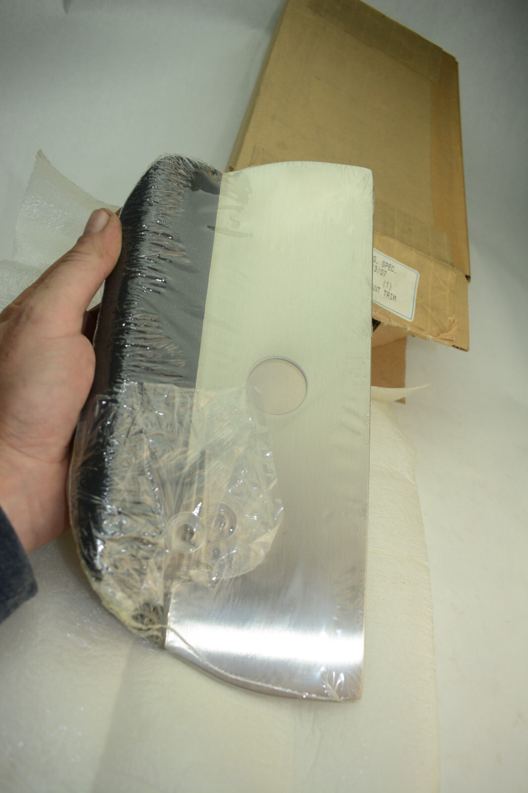 Rockwood VRT22 Vandal Resistant Trim, Cut for Cylinder