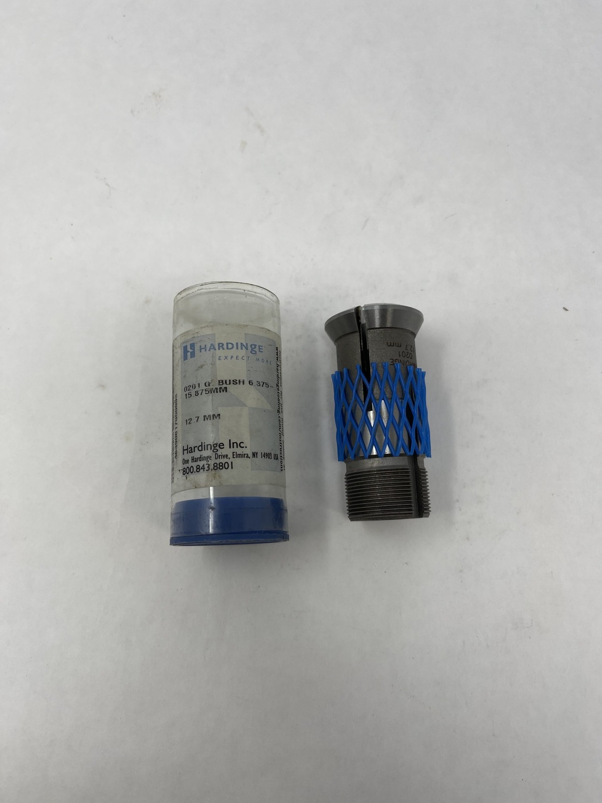 Hardinge 46390017000003 0201 Guide Bushing 6.375 to 15.875MM Round (New)