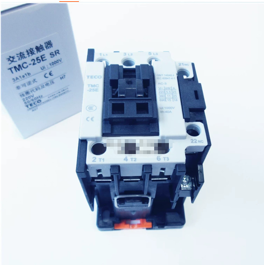 1PC NEW TECO AC Contactor TMC-25E 3A1a1b 1NO1NC AC380V #LL