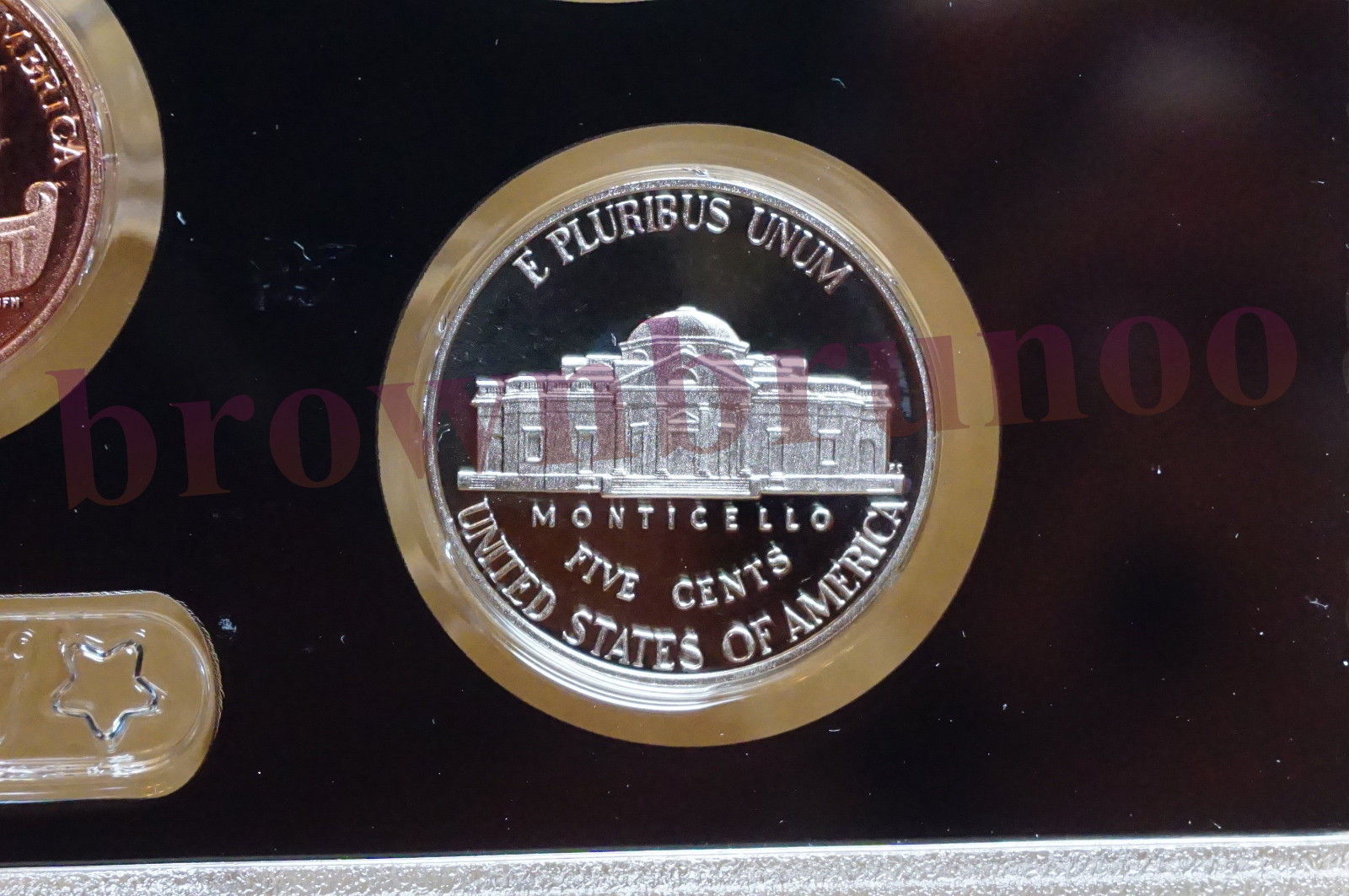 2017 S Partial Proof Set SILVER Kennedy Dime Native $1 5¢ 1¢ 5 Coins NO BOX COA