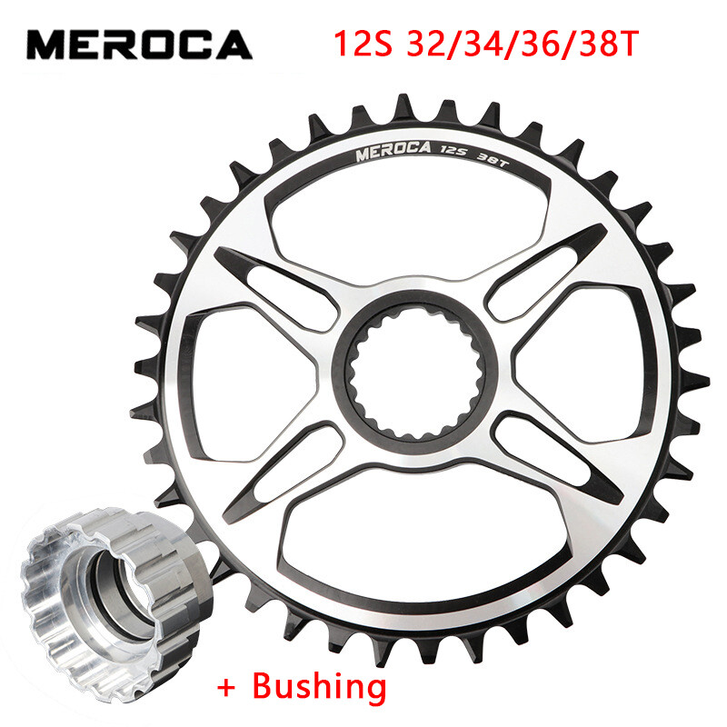 MEROCA Direct Mount Bicycle Chainring 12 Speed For Shimano M6100/M7100/8100/9100