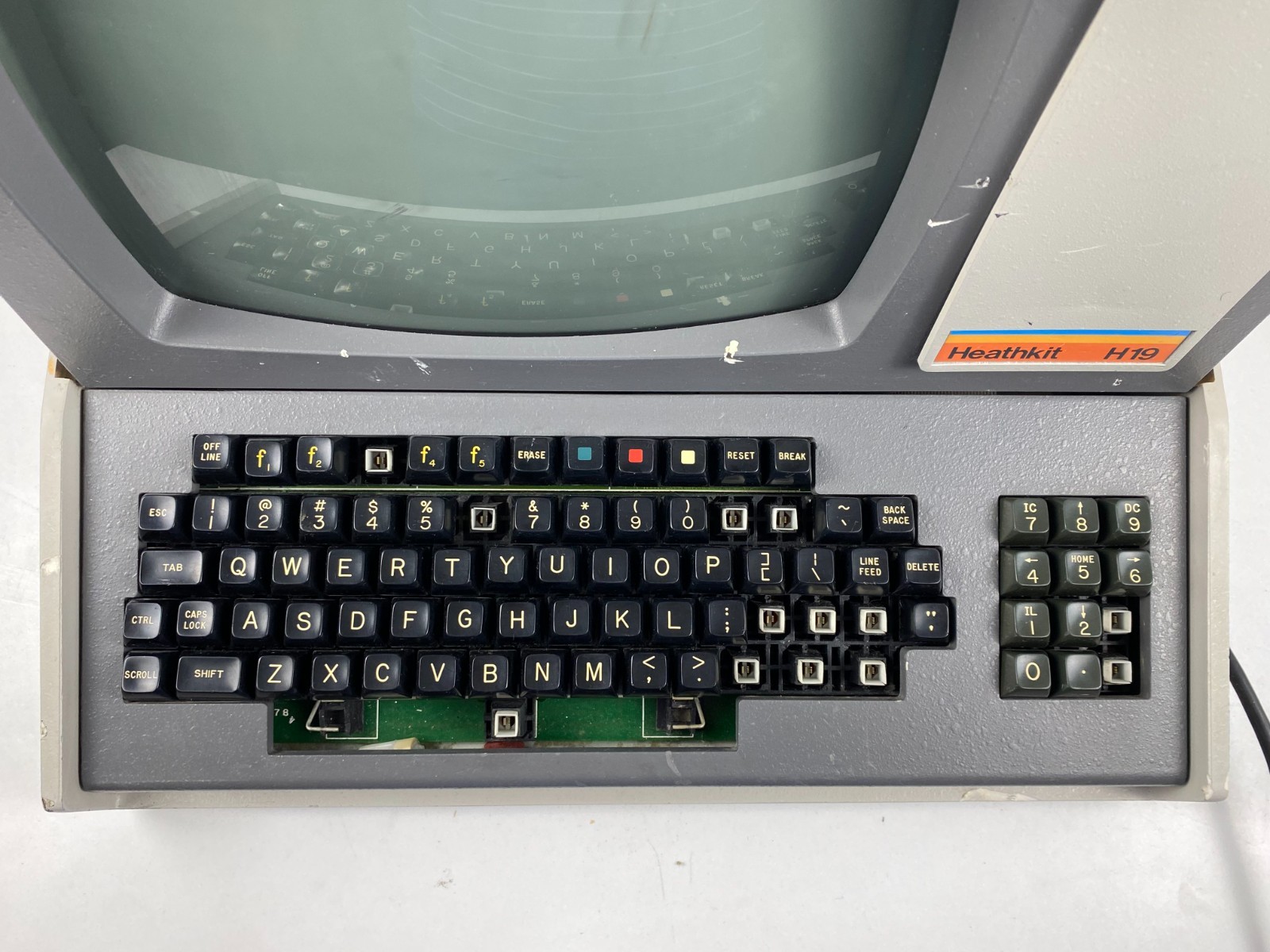 Vintage 1980 Heathkit H19 advanced video terminal computer