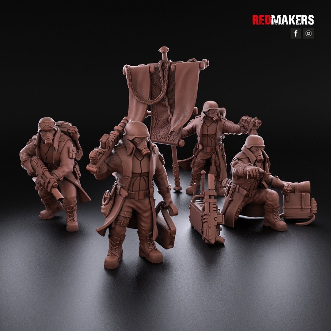 STEEL GUARD COMMAND SQUAD (4U)
