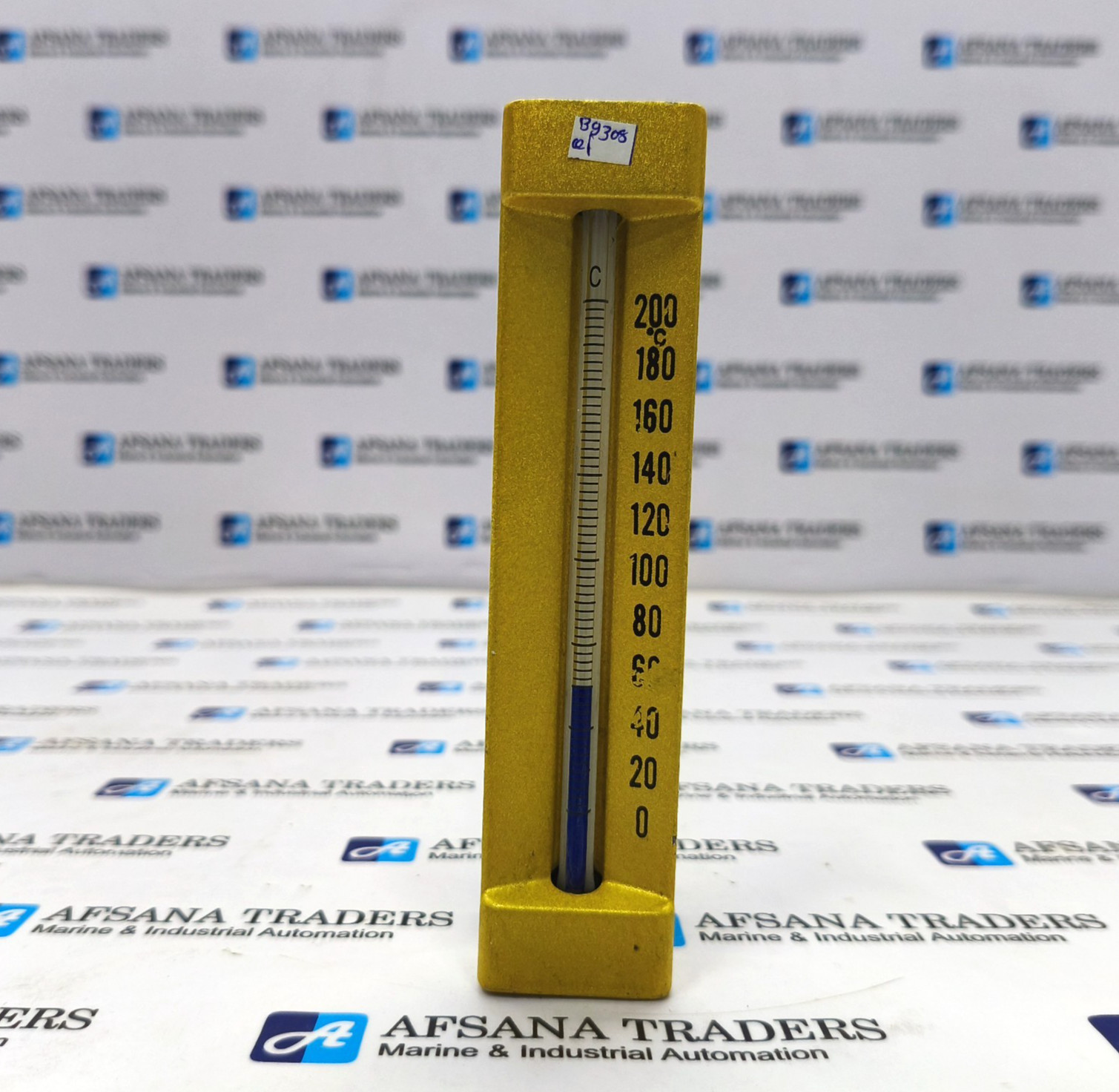 0 TO 200° WALL-MOUNTED THERMOMETER