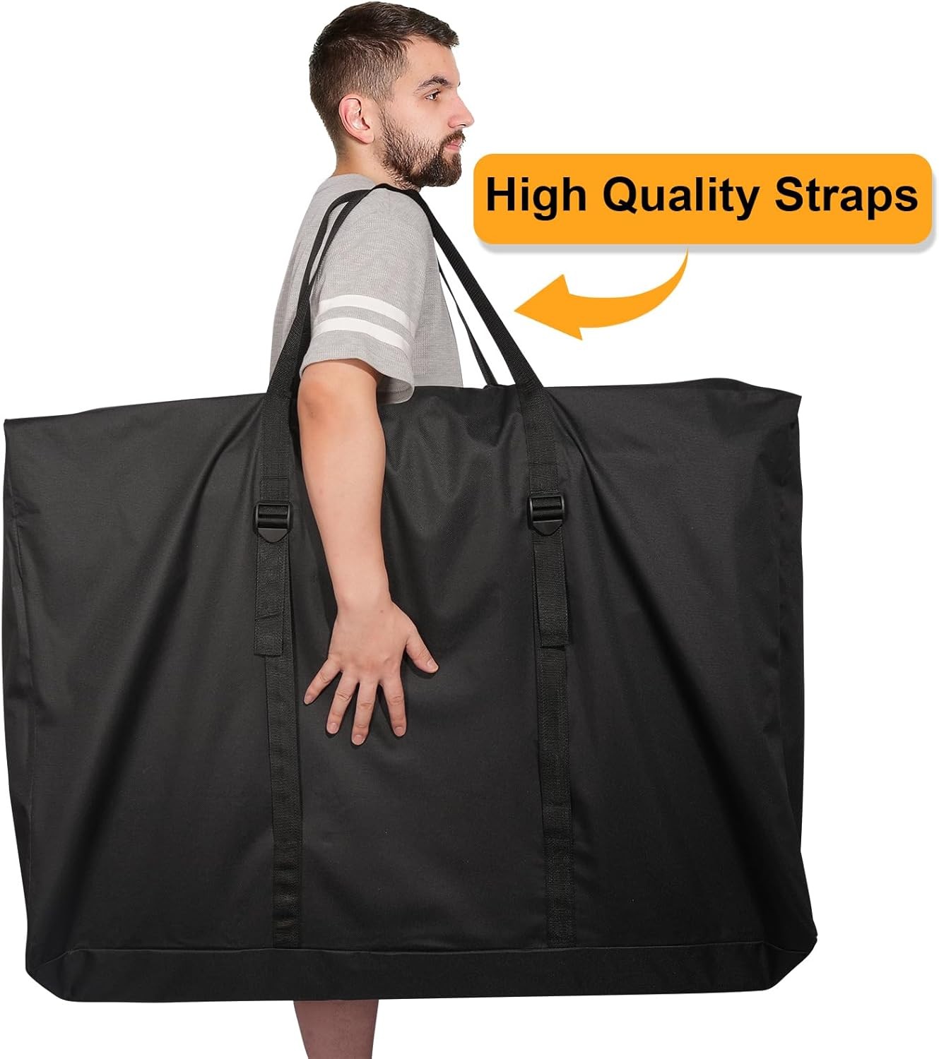 Folding Chair Storage Bag Waterproof 600D Folding Table Carry Bag with Double
