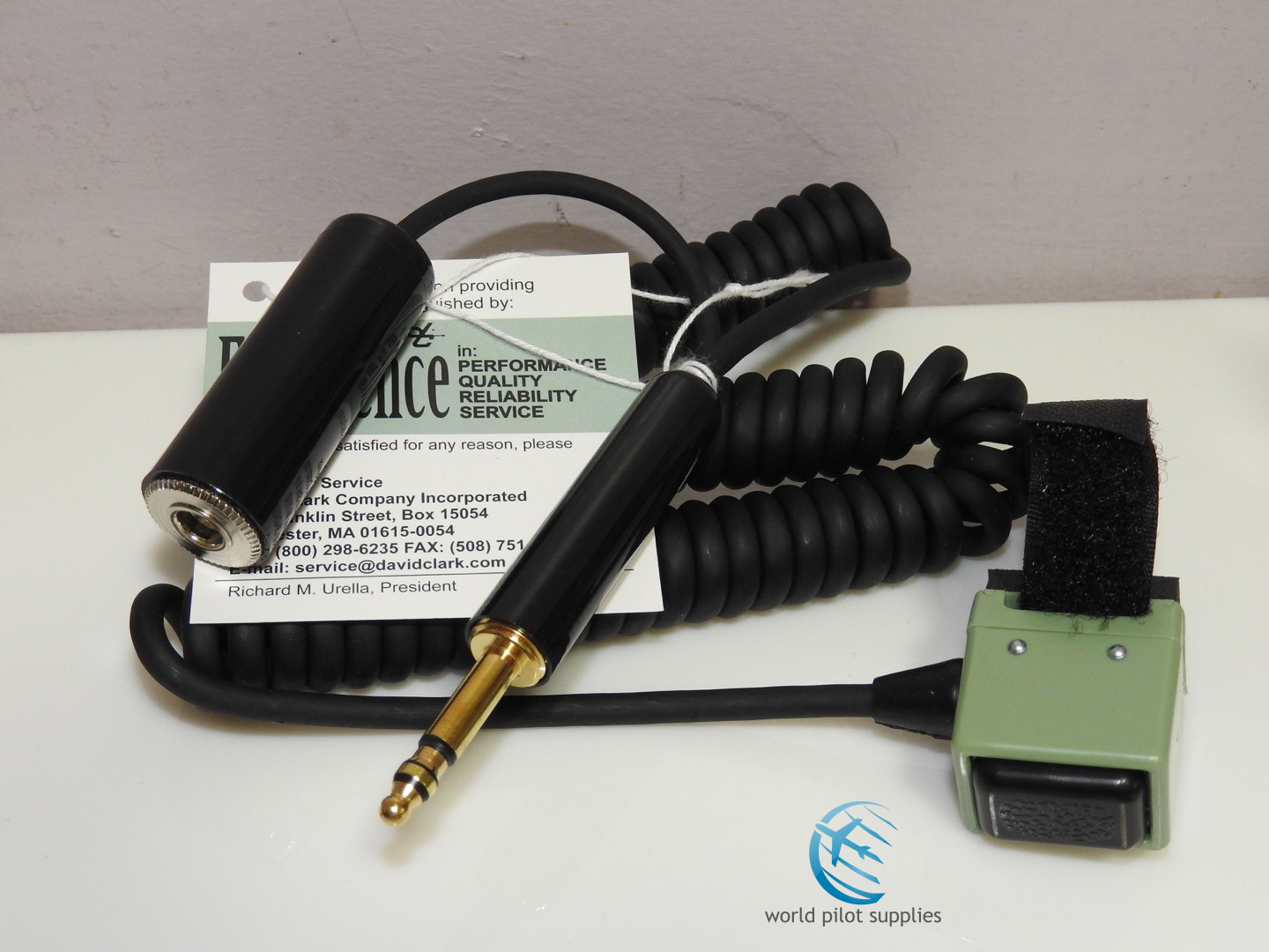 DAVID CLARK C10-15 PTT (Push To Talk) SWITCH p/n 18216G-01 Dealer