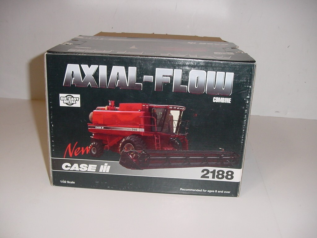 1/32 Case-IH 2188 "St Louis Dealer Intro Combine" W/Both Heads & Duals NIB!