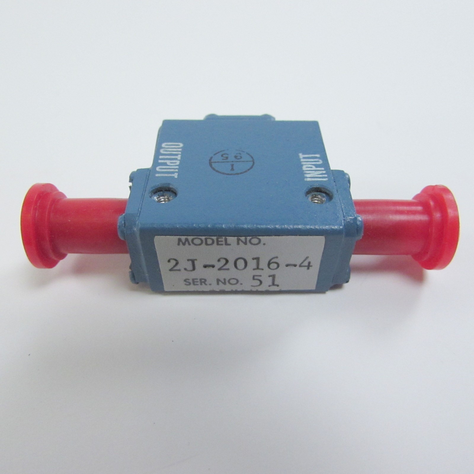 Crane Electronics 2J-2016-4 RF Isolator 2.1-2.4 GHz NSN: 5985-01-214-6205 NEW
