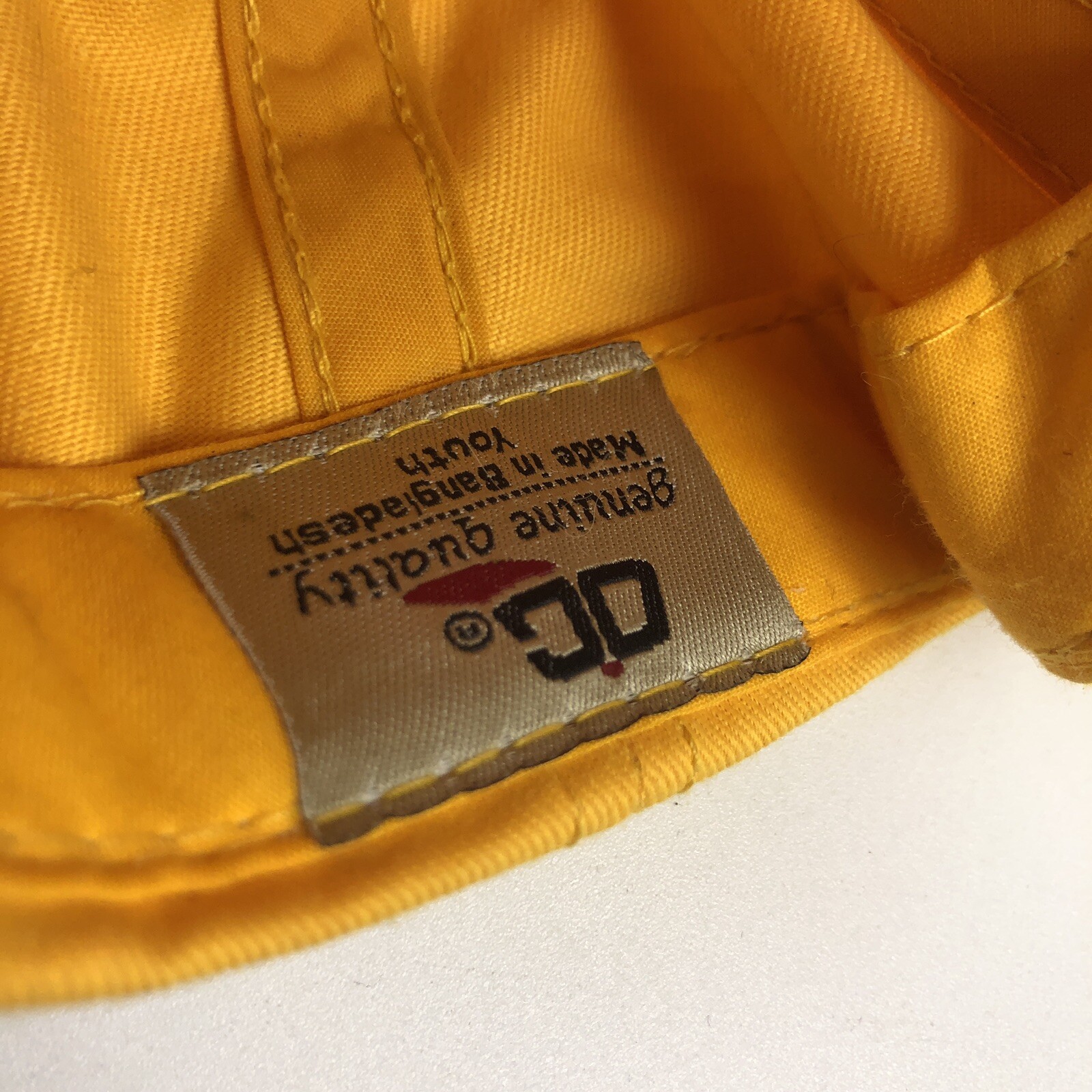 Frozen Ropes Baseball Softball Hat Cap Yellow Youth Size READ
