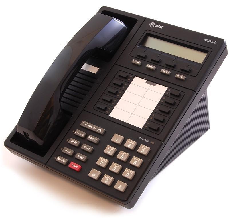 Fully Refurbished Avaya Legend MLX 10D Phone (Black)
