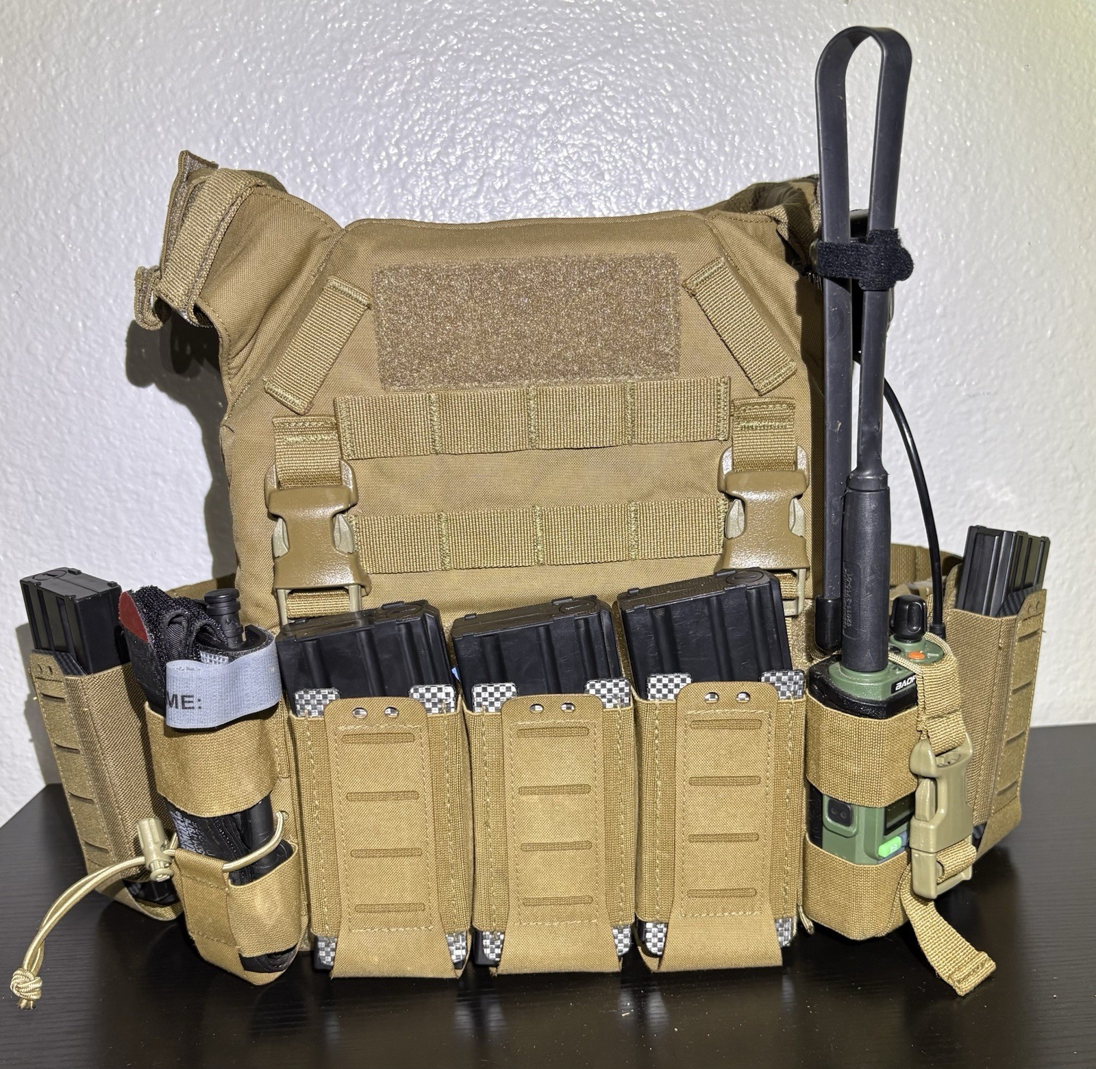 Unobtainium Gear Sleds DR Integrated Placard In Coyote Brown