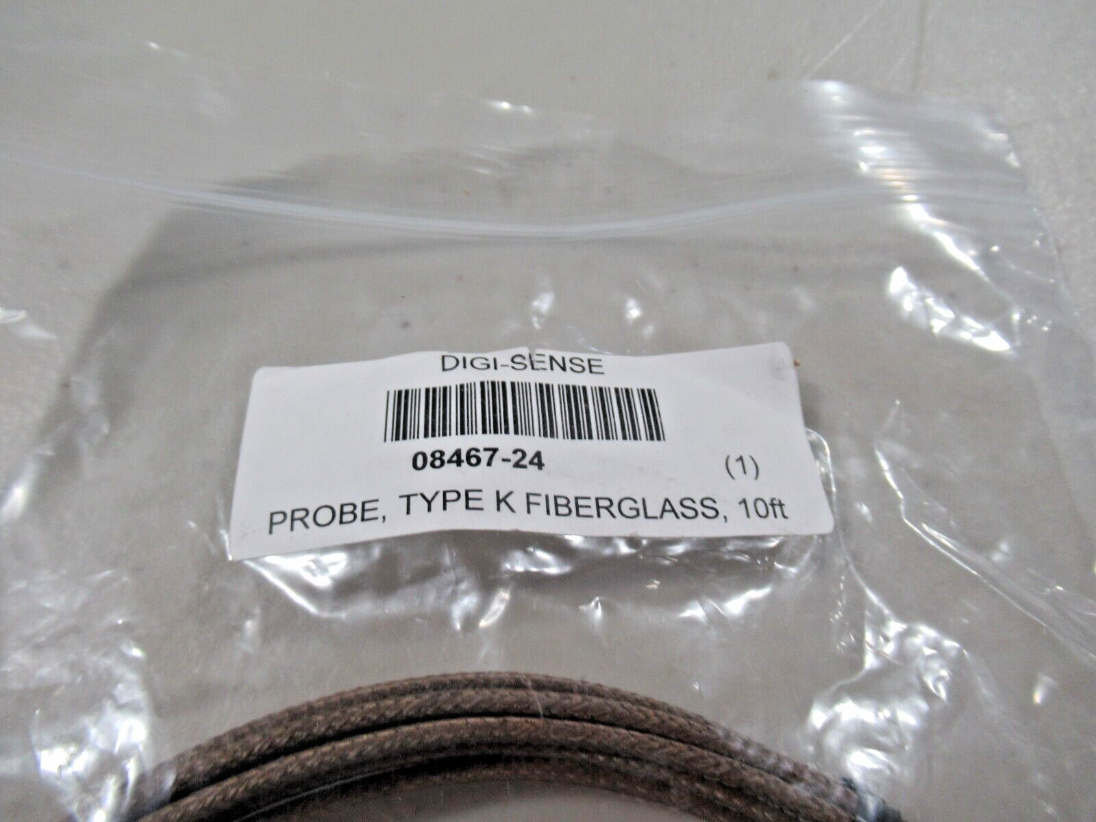 Digi Sense 08467-24 Temperature Probe, Type K, 10ft *NEW*