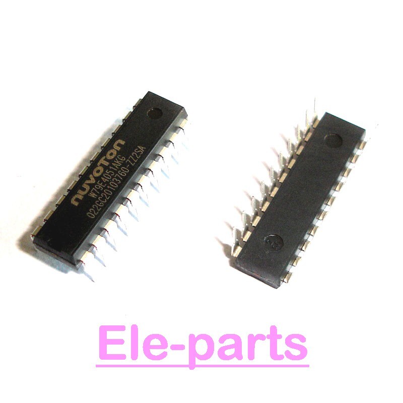 5 PCS W79E4051AKG DIP-20 W79E4051 8-bit Microcontroller Integrated Circuits Chip