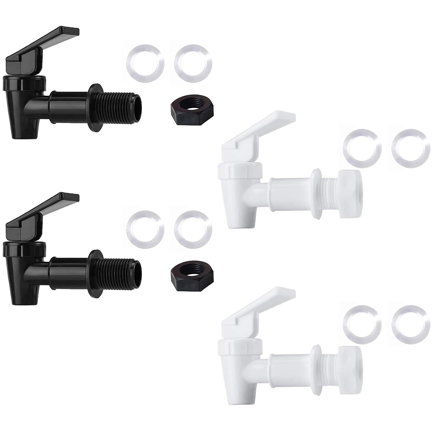 Water Spigot,Bpa Free Plastic Spigot, Universal Replacement Faucet for 5 Gallon