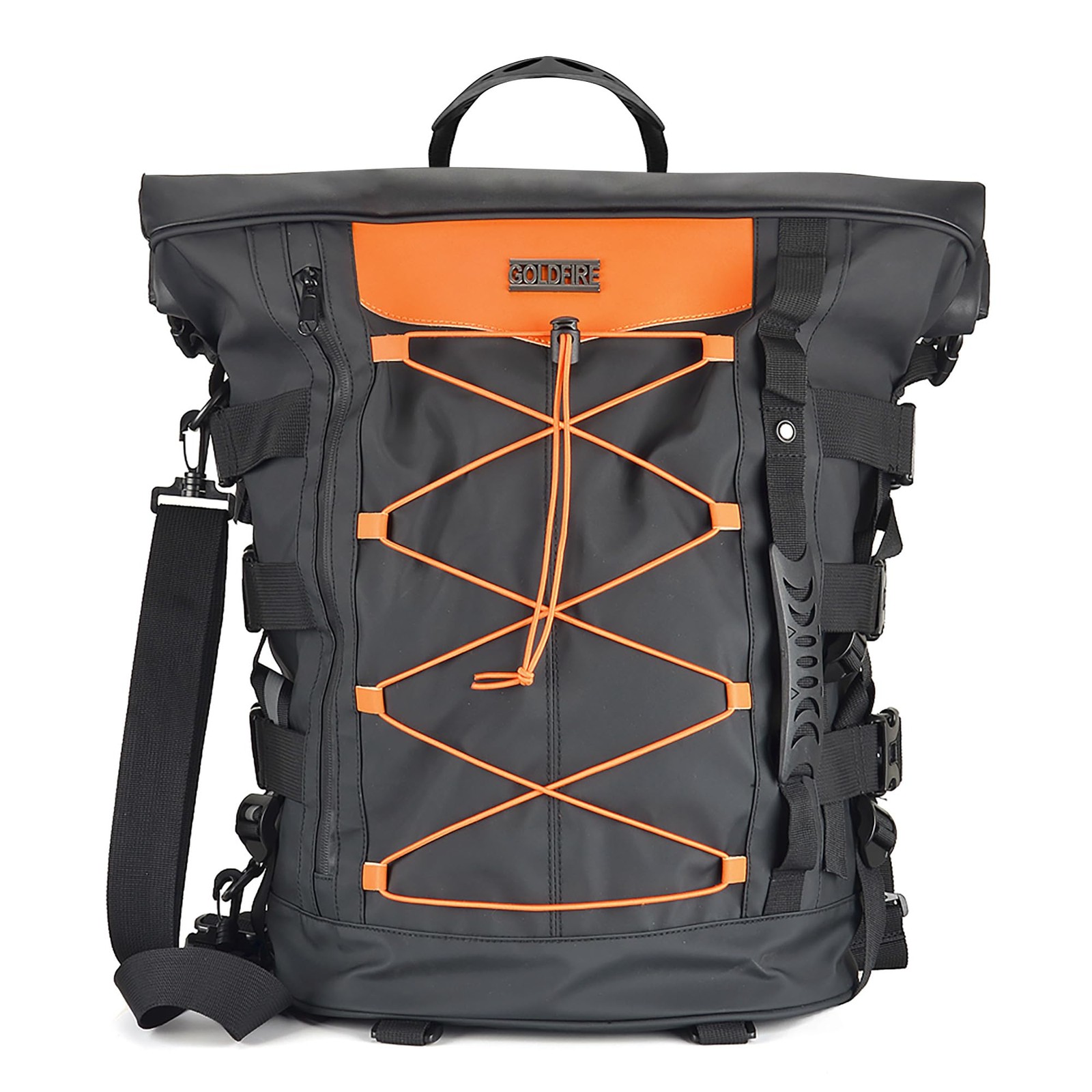 Expandable Motorcycle Sissy Bar Bag Weather Resistant Travel Luggage Storage ...