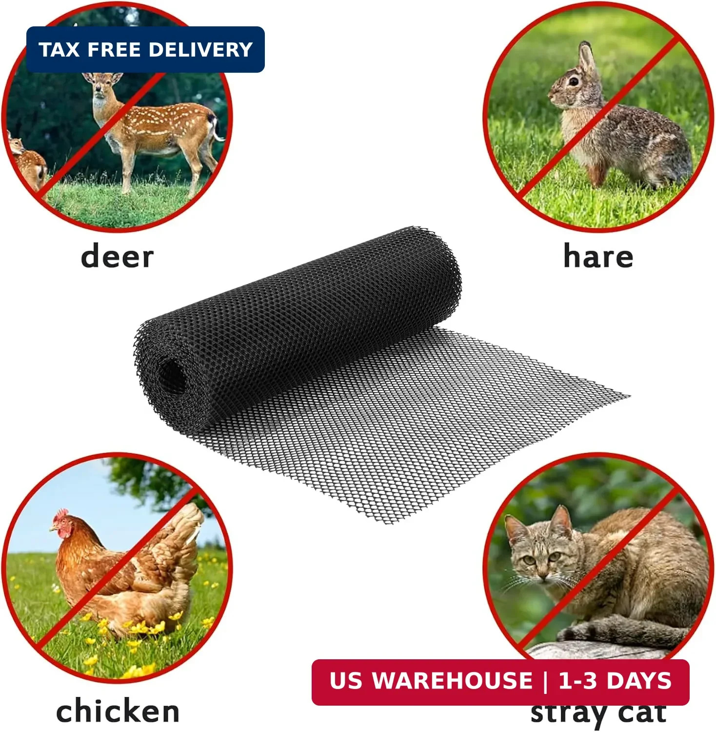 Watayo 20 Ft Mesh Tree Guard Trunk Protectors- Tree Bark Protector- Flexible Net