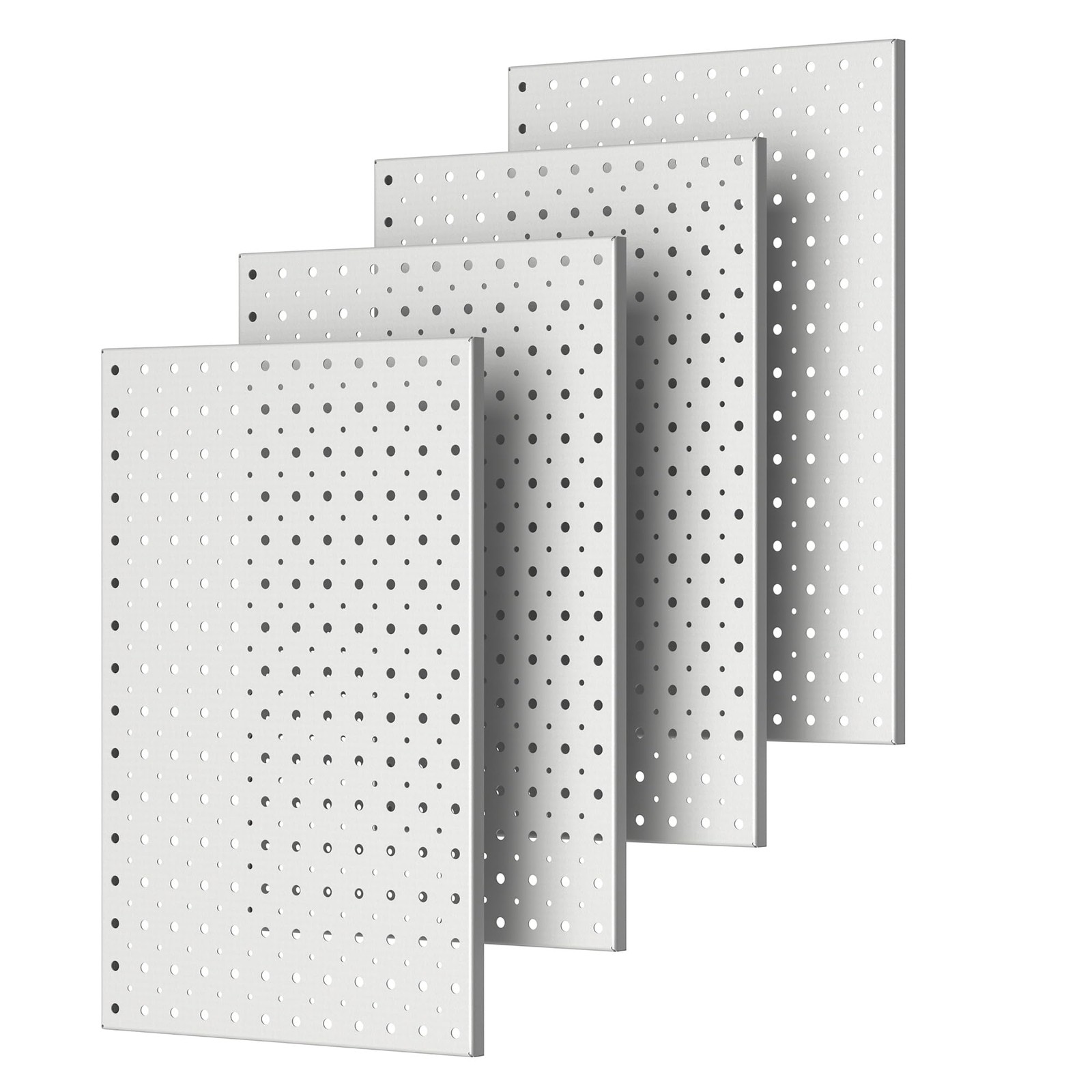 Pegboard Smith Metal Pegboard Panels, 16" x 12" HeavyDuty Steel Peg Boards fo...