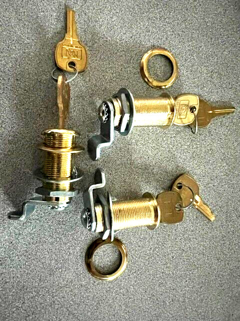 LOT OF 4 NATIONAL C8055 US3 KD (MARKED AS USED) CAM LOCK