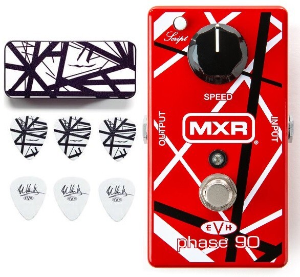 MXR EVH Eddie Van Halen Phase 90 ( EVH BLACK & WHITE STRIPES PICK TIN ) EVH90