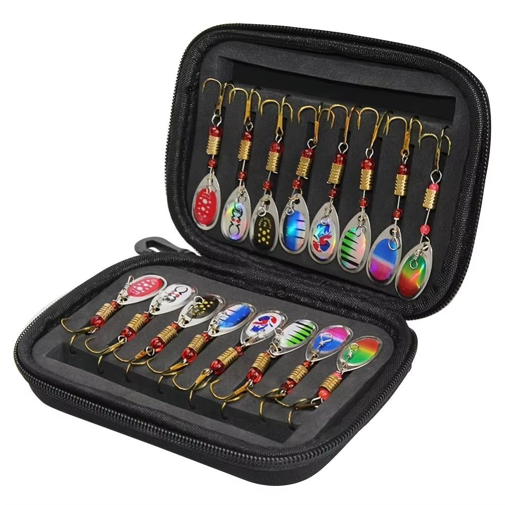 Metal Spinner Bait EVA Fishing Bag Fishing Accessories Spinners Fishing Lure