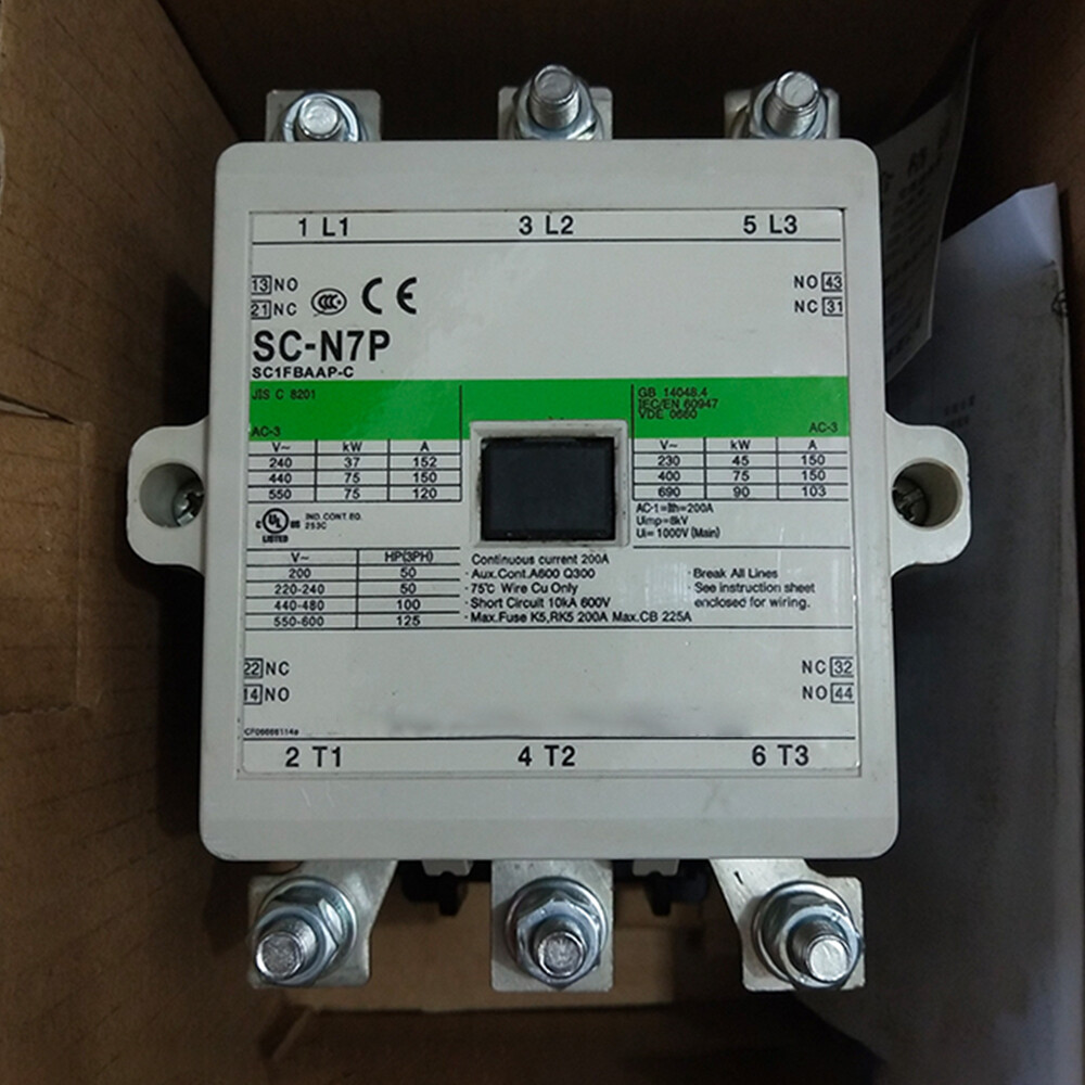 For Fuji SC-N7P AC Contactors AC24V AC36V AC48V AC110V AC220V AC380V-440V