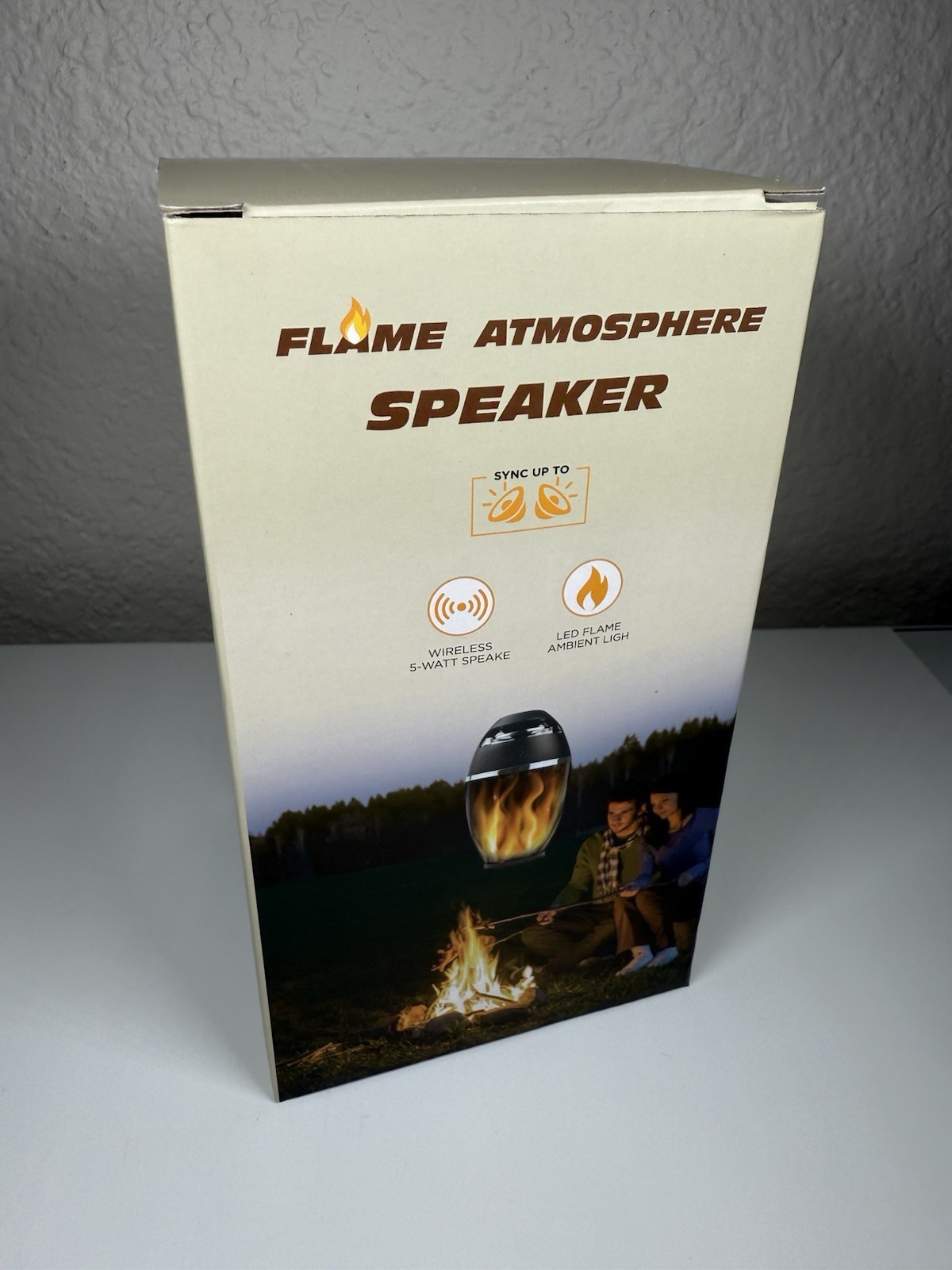 Flame Atmosphere Bluetooth & Outdoor Portable Stereo LED