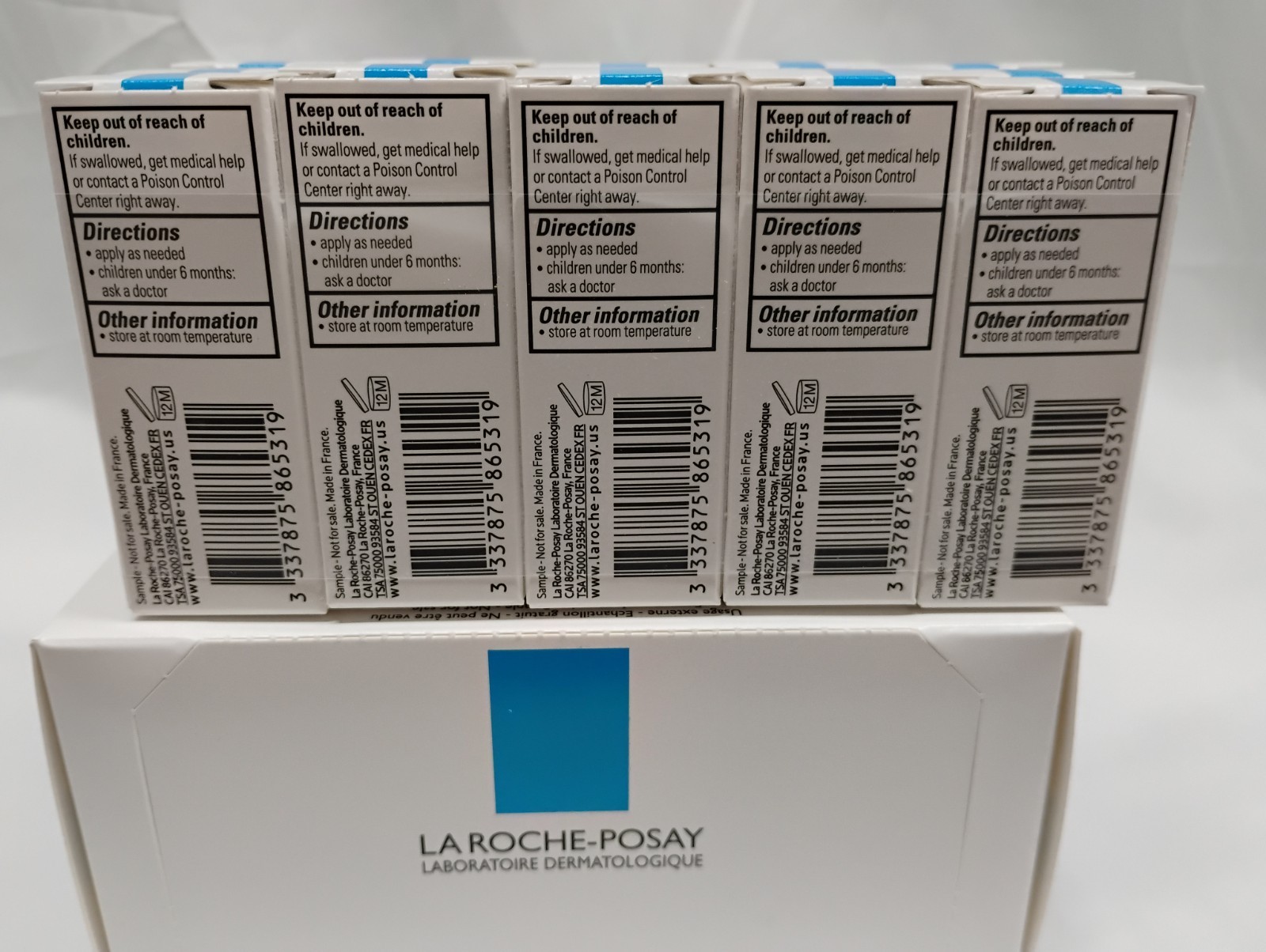 BRUISED BOX 15 Pack La Roche Posay Cicaplast Healing Gel B5 1.5 Fl Oz Total