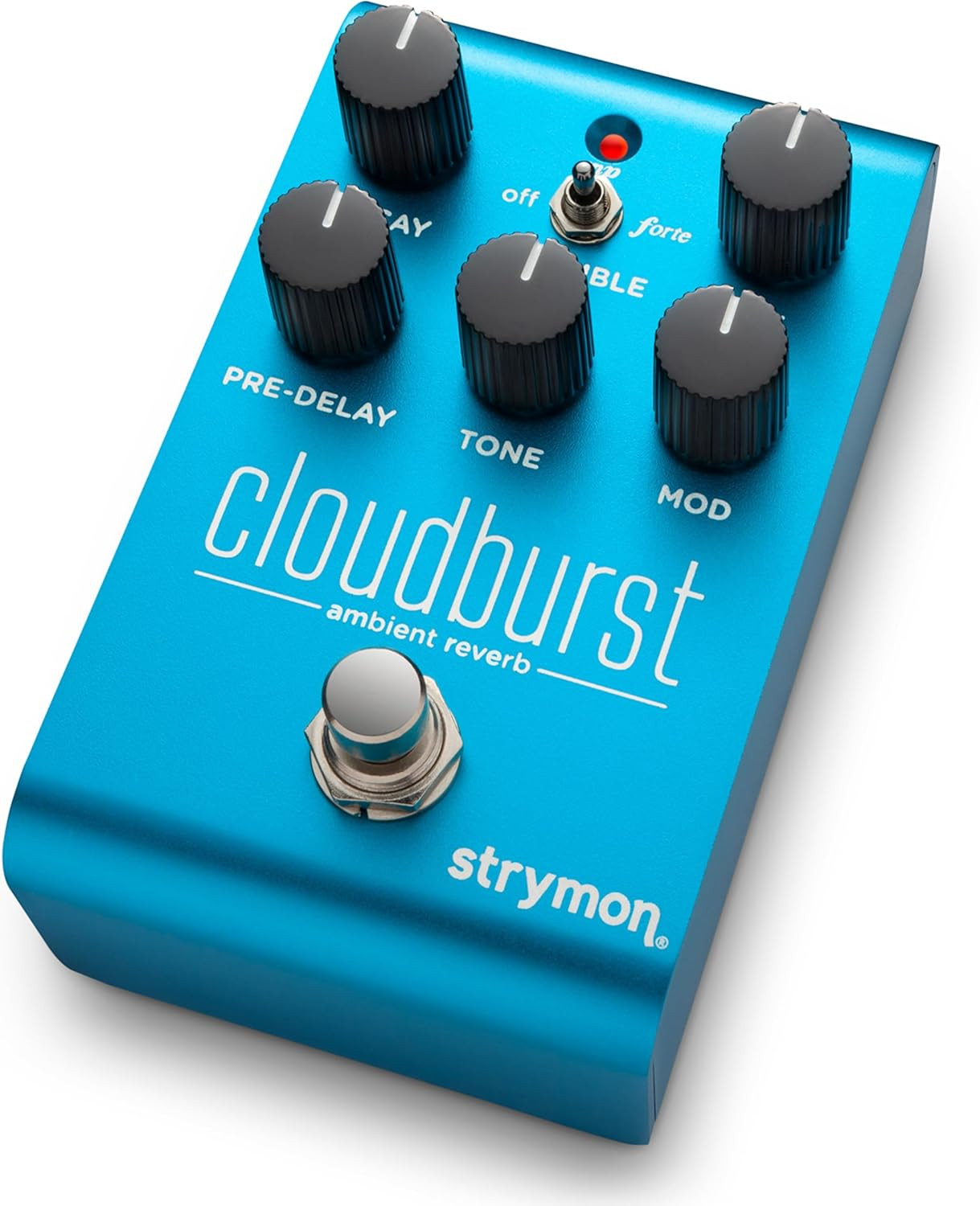 Cloudburst Ambient Reverb Guitar Pedal with Ensemble Engine, for Electric and Ac