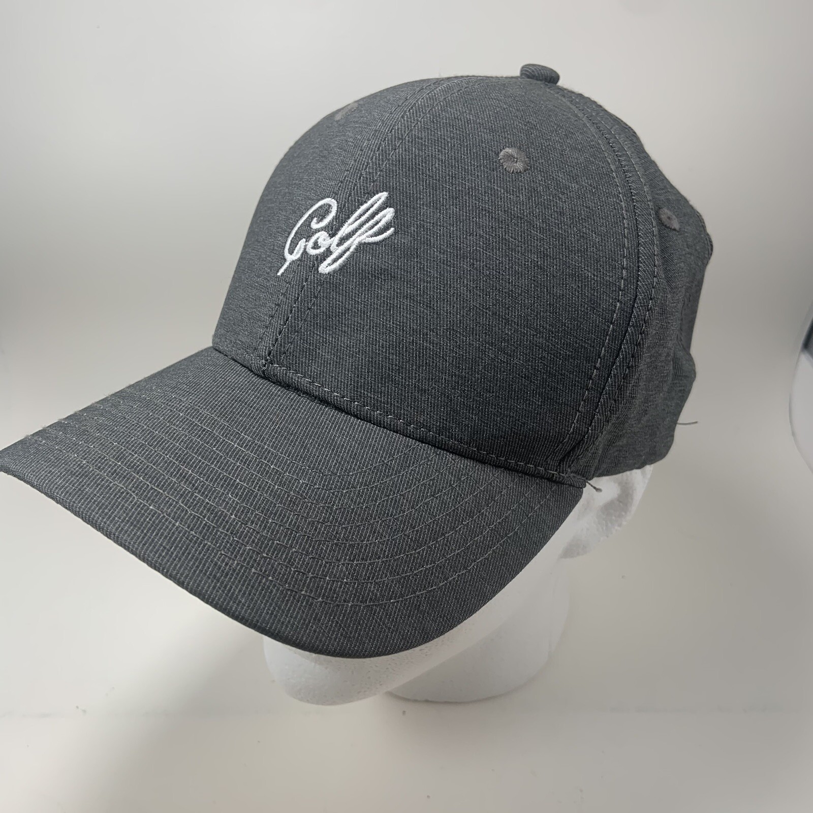Haus of Gray Golf Logo Hat Matte Grey S/M