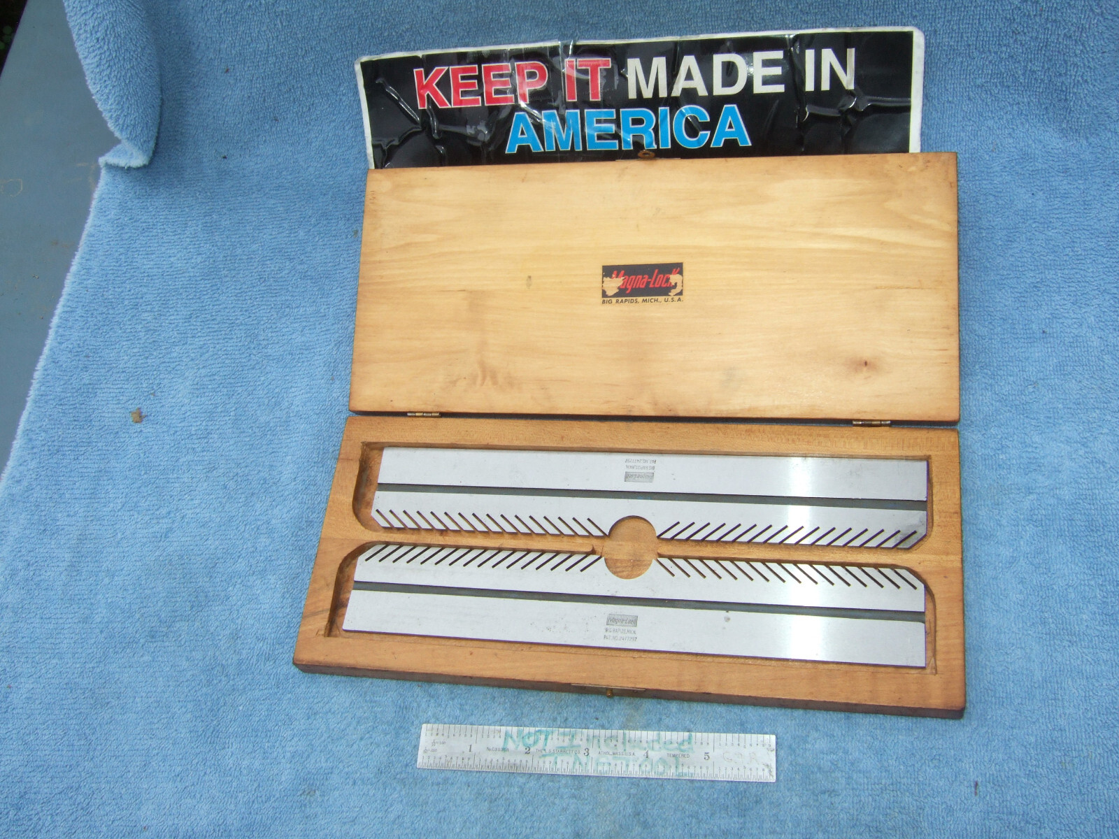 MAGNA-LOCK MAGNA-GRIPS OR PERMA-GRIPS 10" TOOLMAKER WATCHMAKER USA MADE BRAND