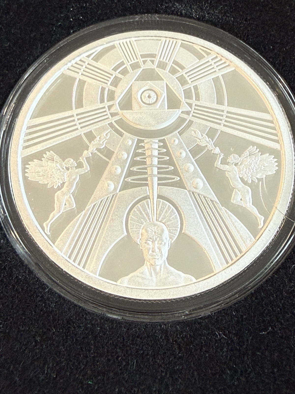 2025 The Matrix Eye, GSM Silver  1 oz Proof, CONSENTIA #169 Box/COA