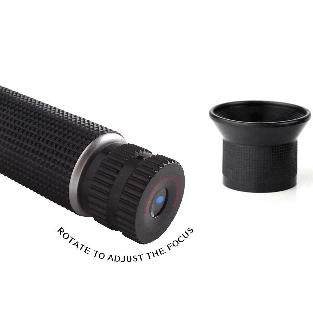 10°C~30°C 0-100‰ Salinity Refractometer Aquarium Sea Salt Water Tester w/ ATC f