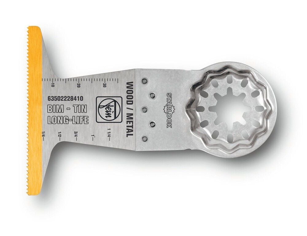Fein Titan Coated Demolition Oscillating Saw Blade 2-1/2 Inch X 2 Inch 3 Pieces