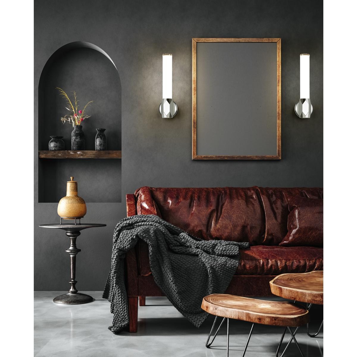 Z-Lite 1010-1S-CH-LED Cooper LED 4.75 inch Chrome Wall Sconce Wall Light