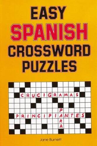 Easy Spanish Crossword Puzzles (NTC Foreign Language) (English and S - VERY GOOD