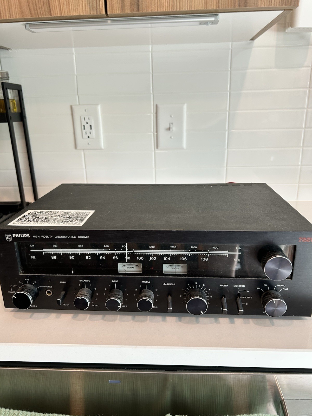 Philips High Fidelity Laboratories 7851 AH7851 Receiver (READ DESCRIPTION)