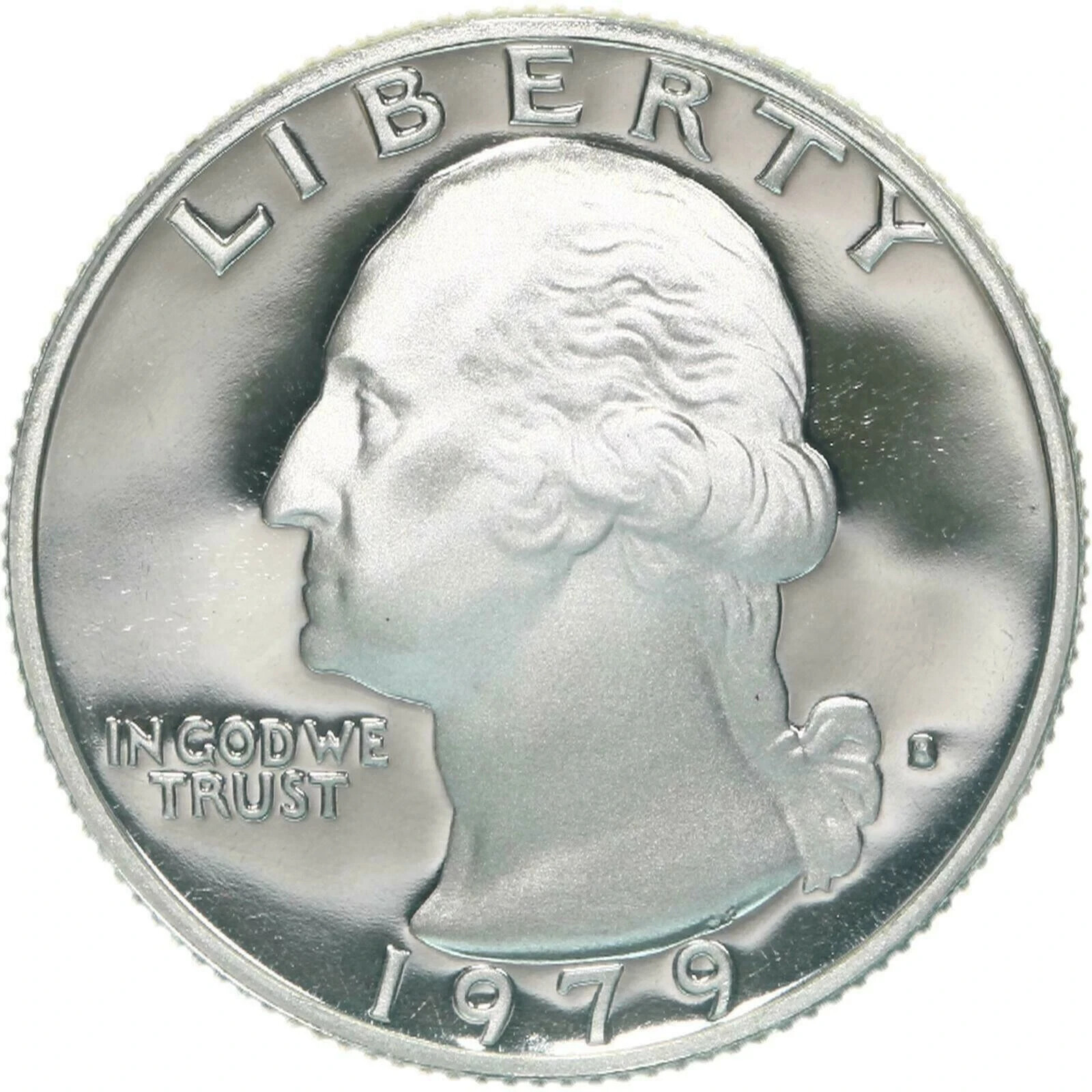 1979 S CLAD PROOF WASHINGTON QUARTER FROM PROOF SET