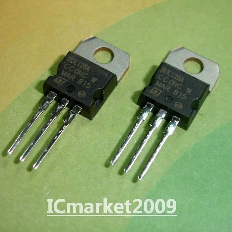 10 PCS BUL128A TO-220 BUL128 High Voltage Fast-Switching NPN Power Transistor