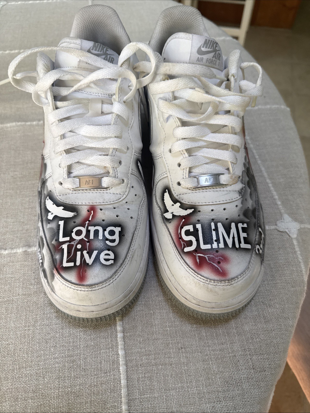 Size 11 - Nike Air Force 1 Custom Low Black