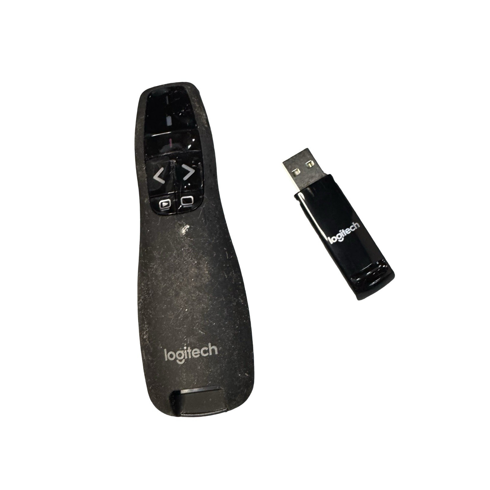 Logitech R400 Laser Presentation Remote Control - Black