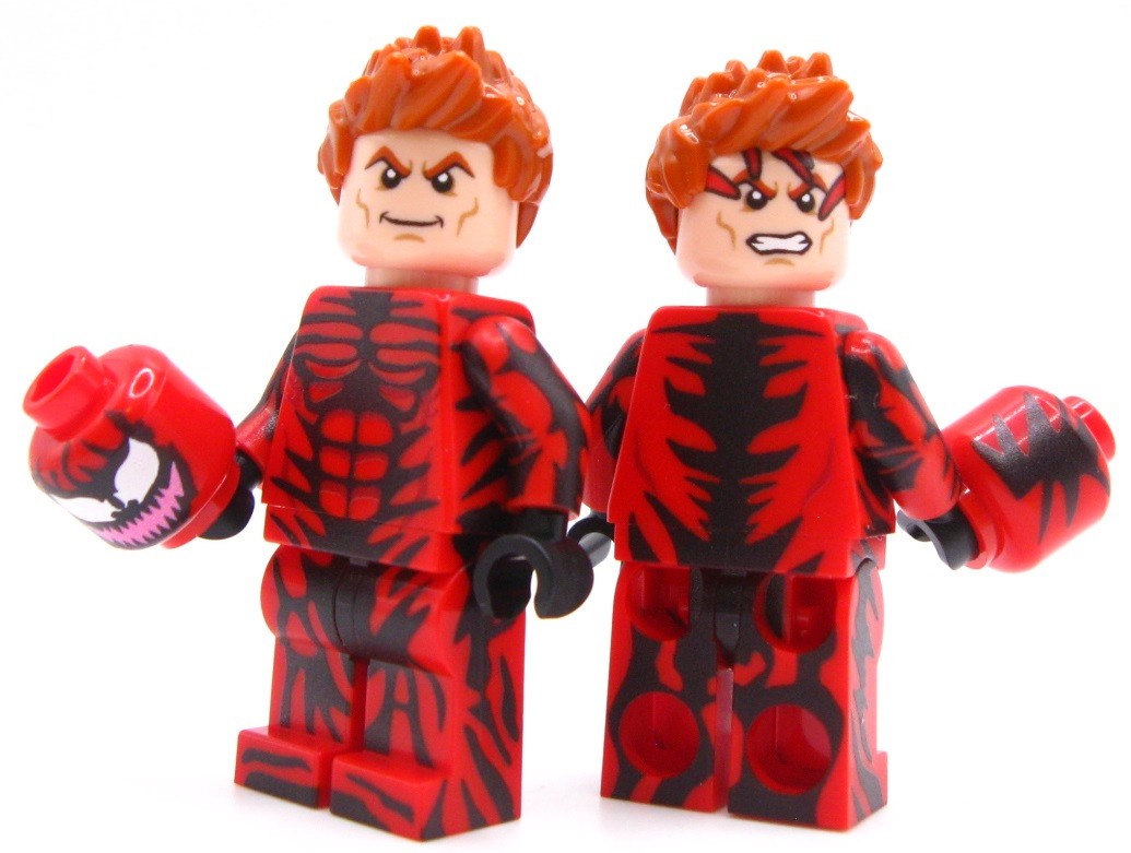 Custom Animated Series Spider-Man  Carnage Printed on Official LEGO® parts
