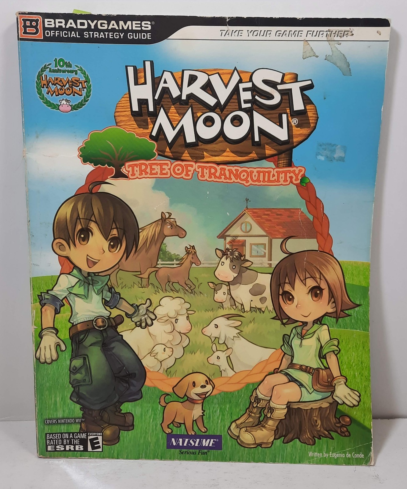 Harvest Moon: Tree of Tranquility Official Strategy Guide Brady Wii Natsume