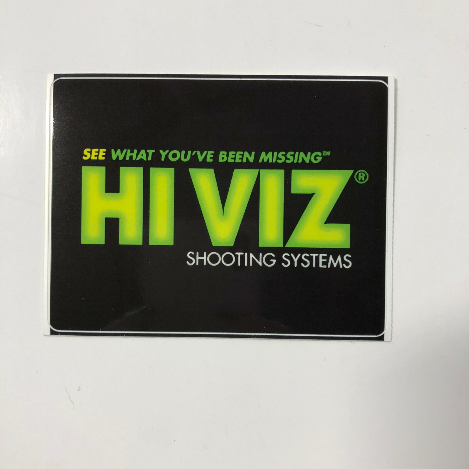 HI VIZ Sticker Decal Shot Show 2020