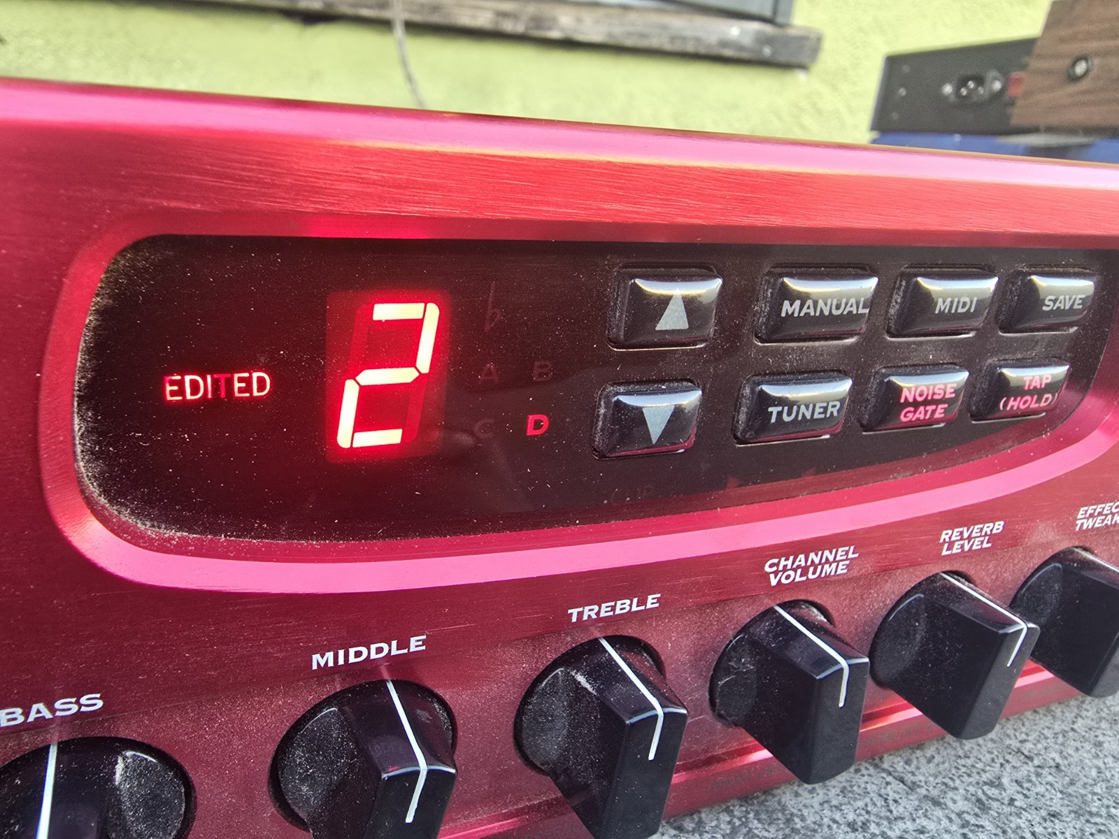 Line 6 POD Pro Rack Multi-Effects Processor for Electric Guitar Digital