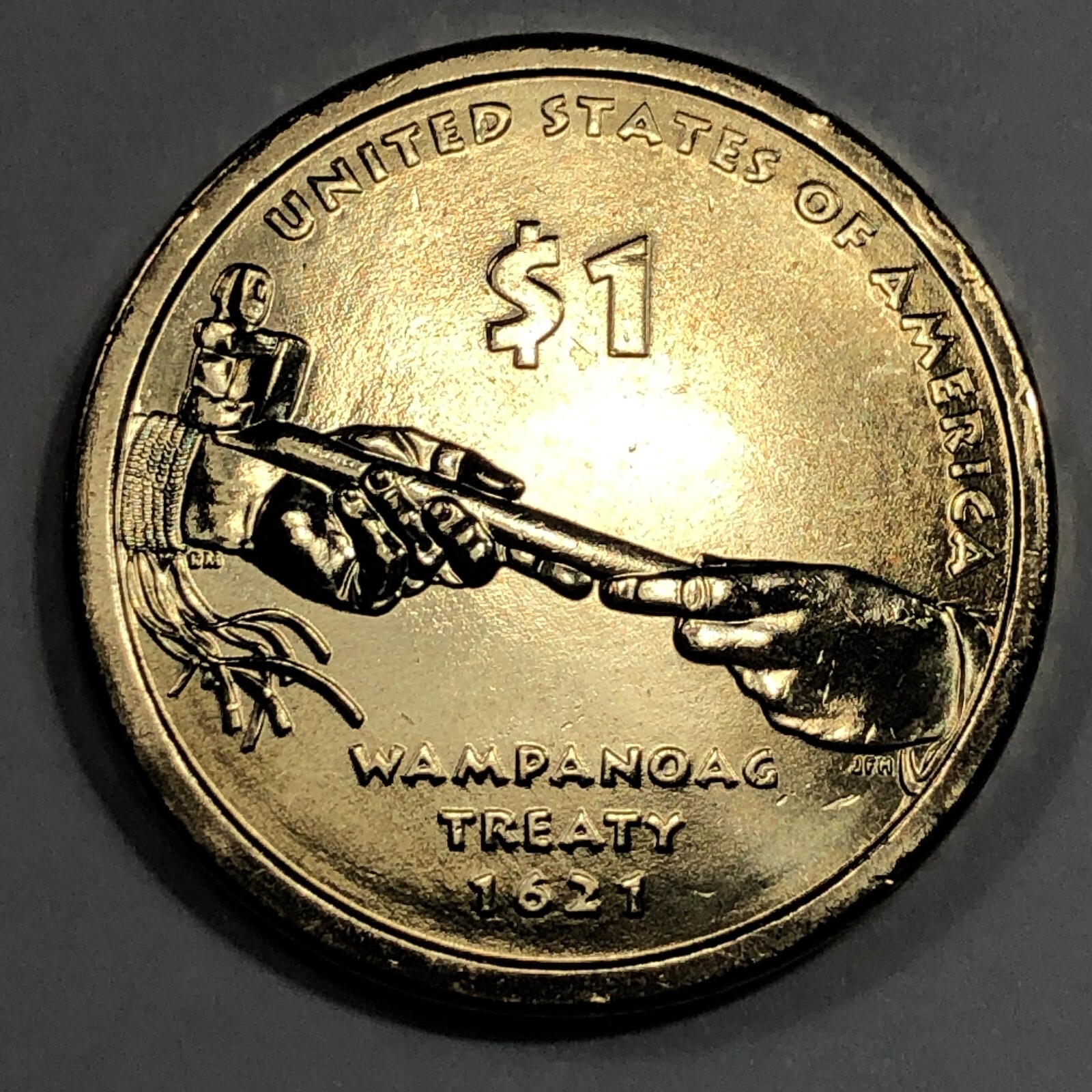 2011 P  Native American $1 Coin