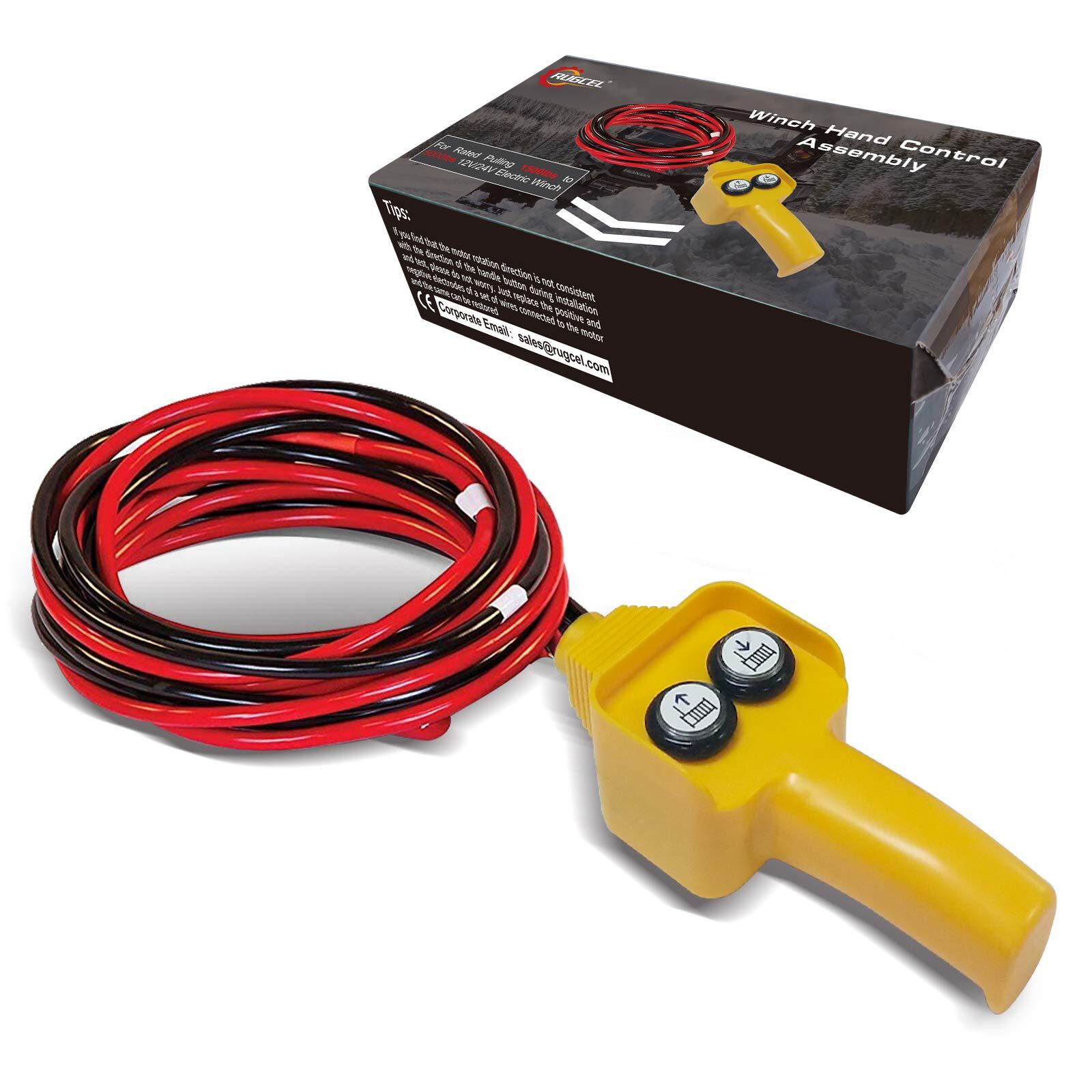 Winch Hand Control Assembly for Rated Pulling 1500lbs to 5000lbs 12V Electric...