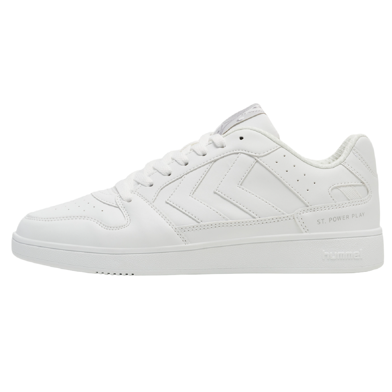 HUMMEL ST POWER PLAY LOW ALL WHITE 37-46 NEW65€ dunk sneaker force slimmer stadi