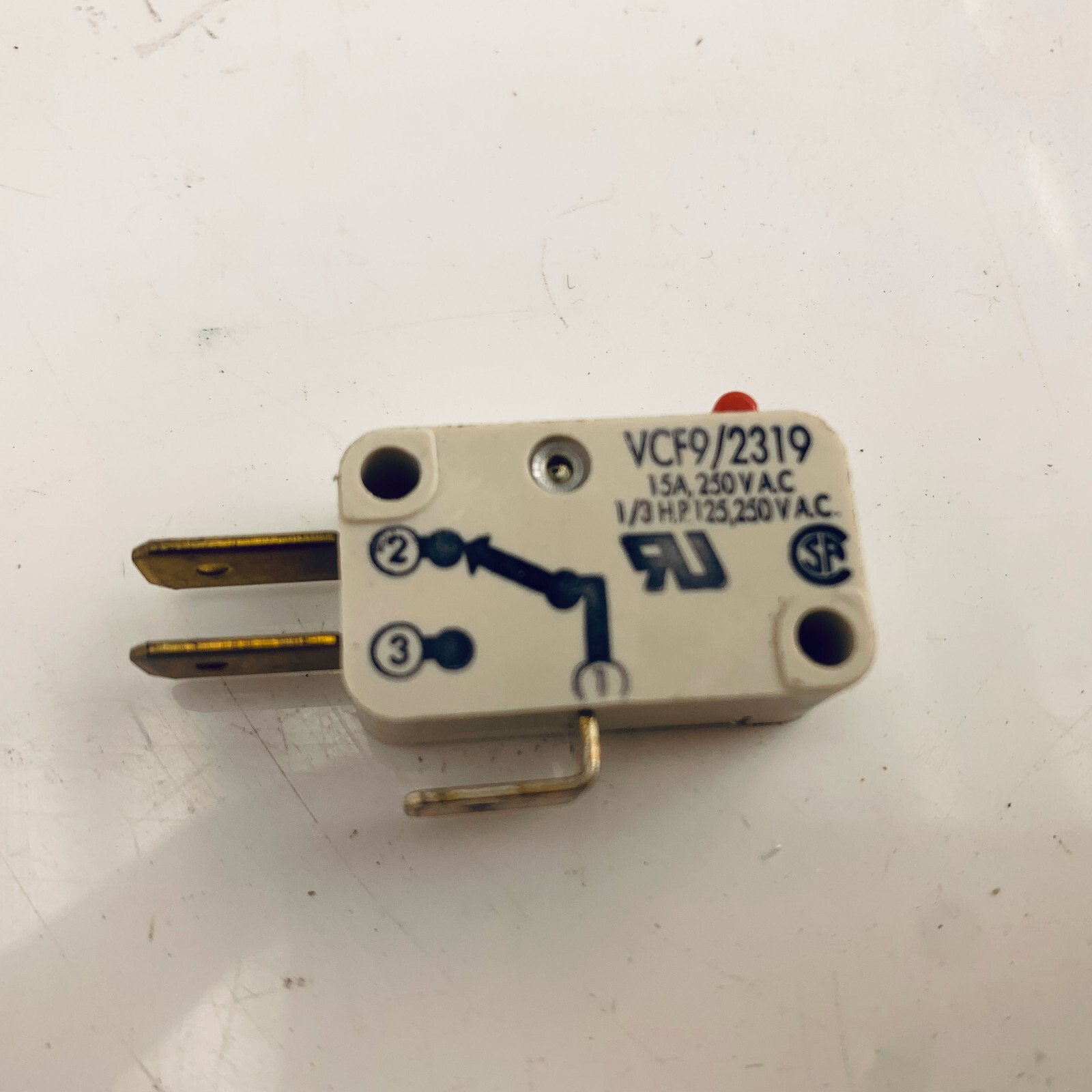 BURGESS VCF9/2319 Microswitch 15A 250V 1/3HP