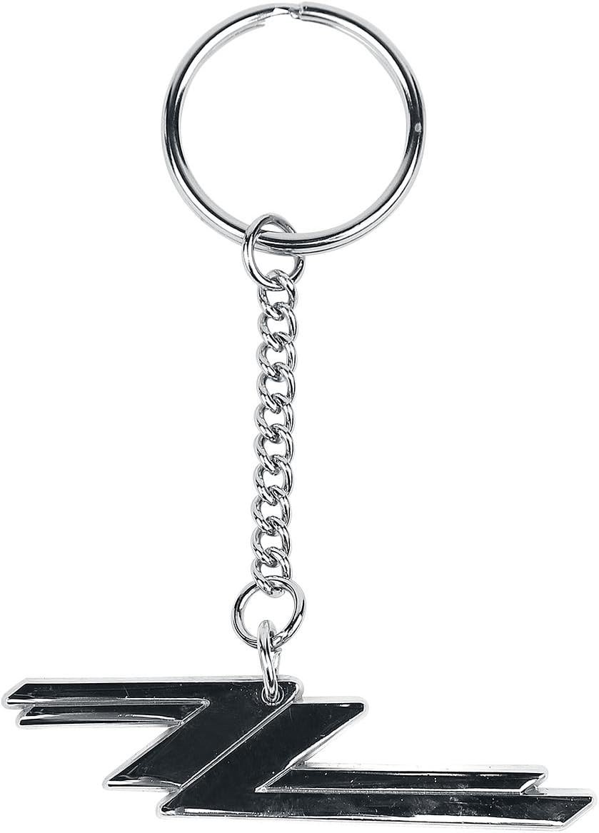 Authentic ZZ Top Twin Z's Keychain NEW